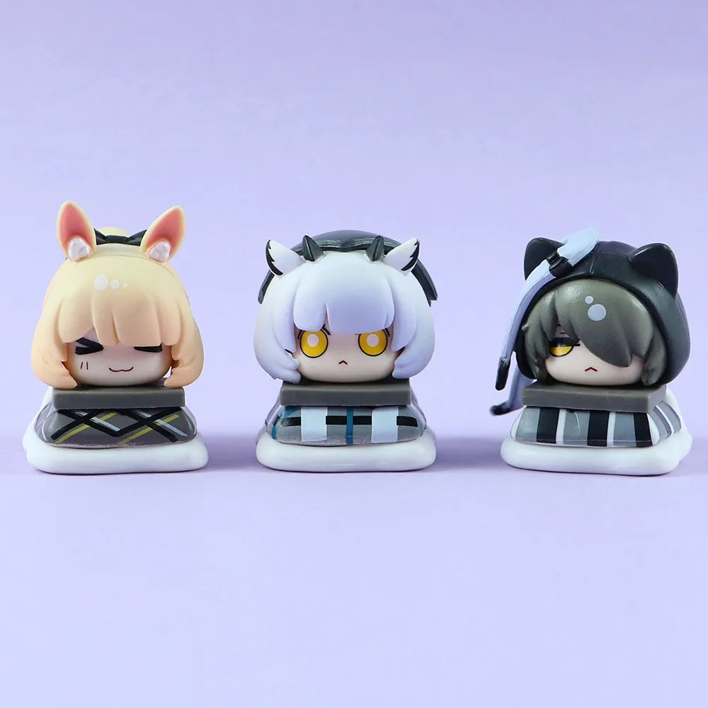 Arknights 1Set (6Pcs) Operator Vinyl 8cm Figure