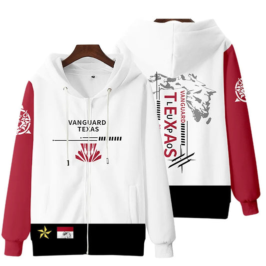 Arknights White Vanguard Texas Hoodie