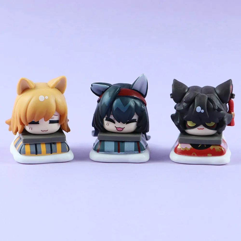 Arknights 1Set (6Pcs) Operator Vinyl 8cm Figure